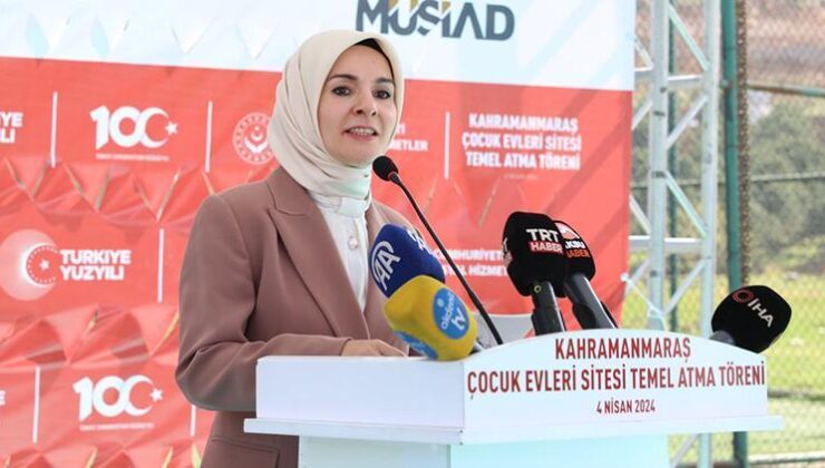 Bakan Göktaş, Kahramanmaraş’ta çocuk evleri sitesinin temelini attı