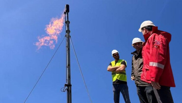 İstanbul’da açılan kuyulardan doğal gaz çıkmaya başladı: İlk ateş yakıldı