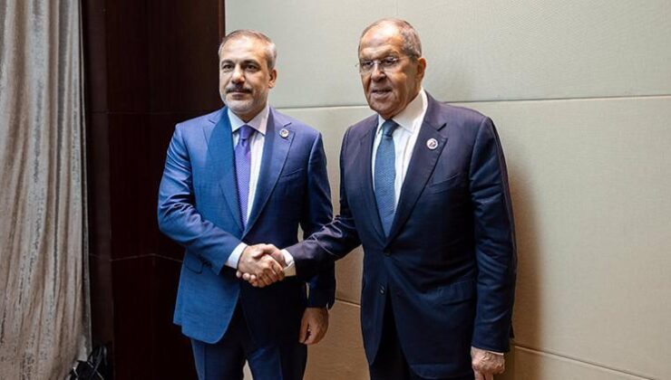 Bakan Fidan Rus mevkidaşı Lavrov’la görüştü