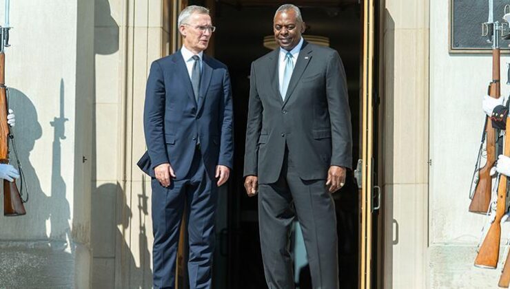 Stoltenberg ve ABD Savunma Bakanı Austin kritik NATO zirvesi öncesi bir araya geldi