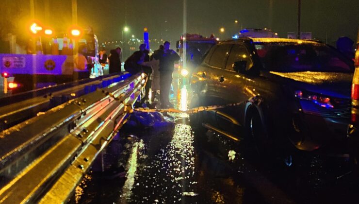 Ataşehir’de zincirleme kaza: 1 ölü, 2 yaralı