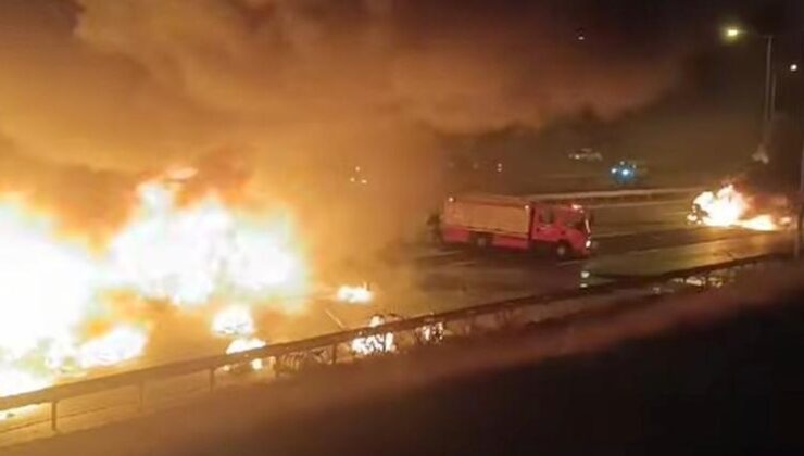TAG Otoyolu’nda korkunç kaza: 1 ölü, 19 yaralı